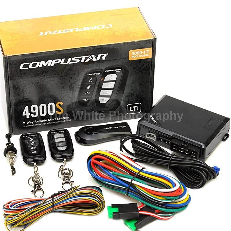 CS4900S 4900S 2way Remote Start and Keyless Entry System with 3000ft Range