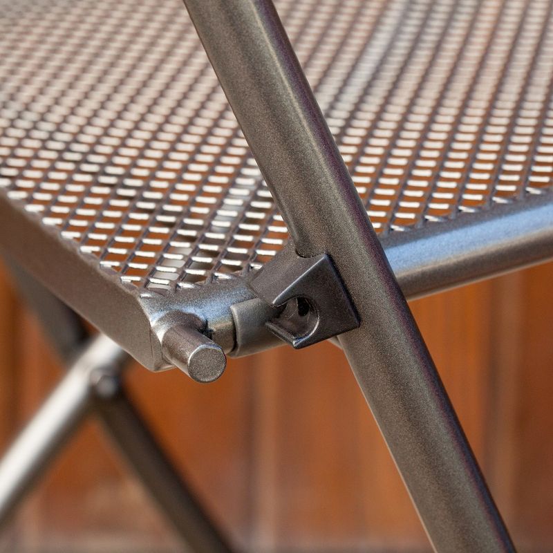 3pc Ludwig Folding Bistro Set - Royal Garden