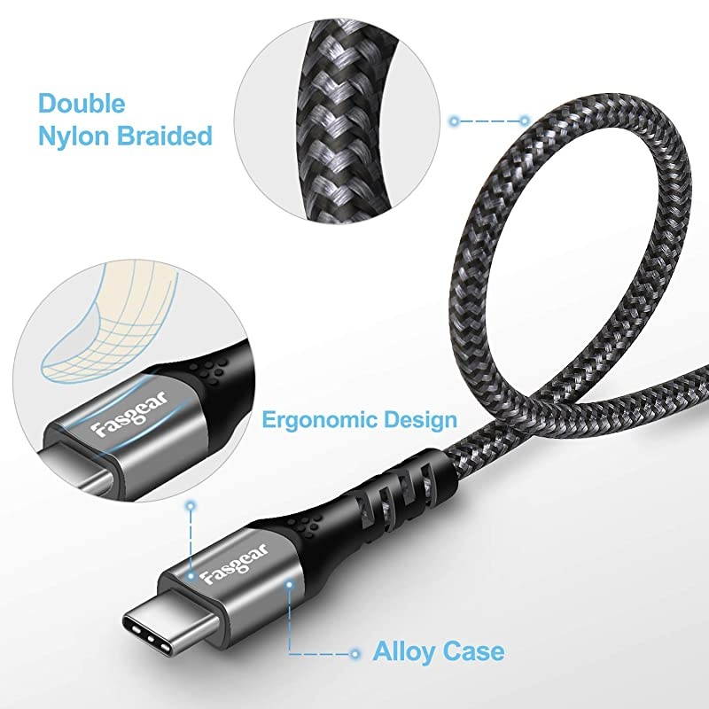 Lightning CableCertified Charger Cable for iPhone4Pack 33FT 66FT Nylon Braided USB Lightning Cable for iPhone X8 Plus87 Plus76 Plus66S Plus6s5iPad and Morered