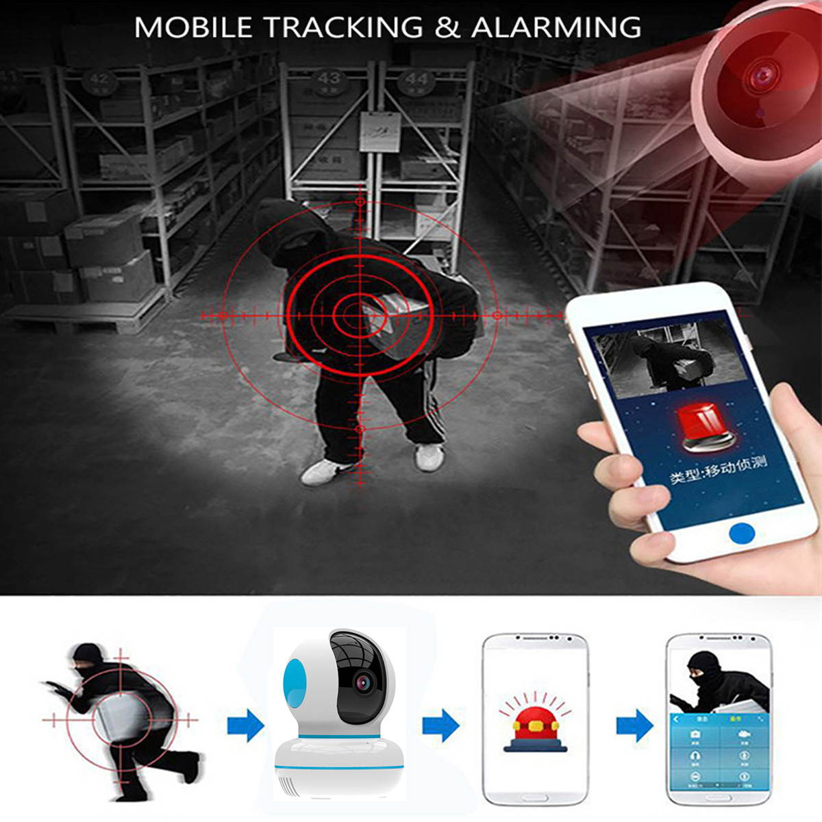 Tuya 1080P Home Security IP Camera WiFi Wireless Audio CCTV HD Baby Monitor Intelligent Auto Tracking Of Night Vision