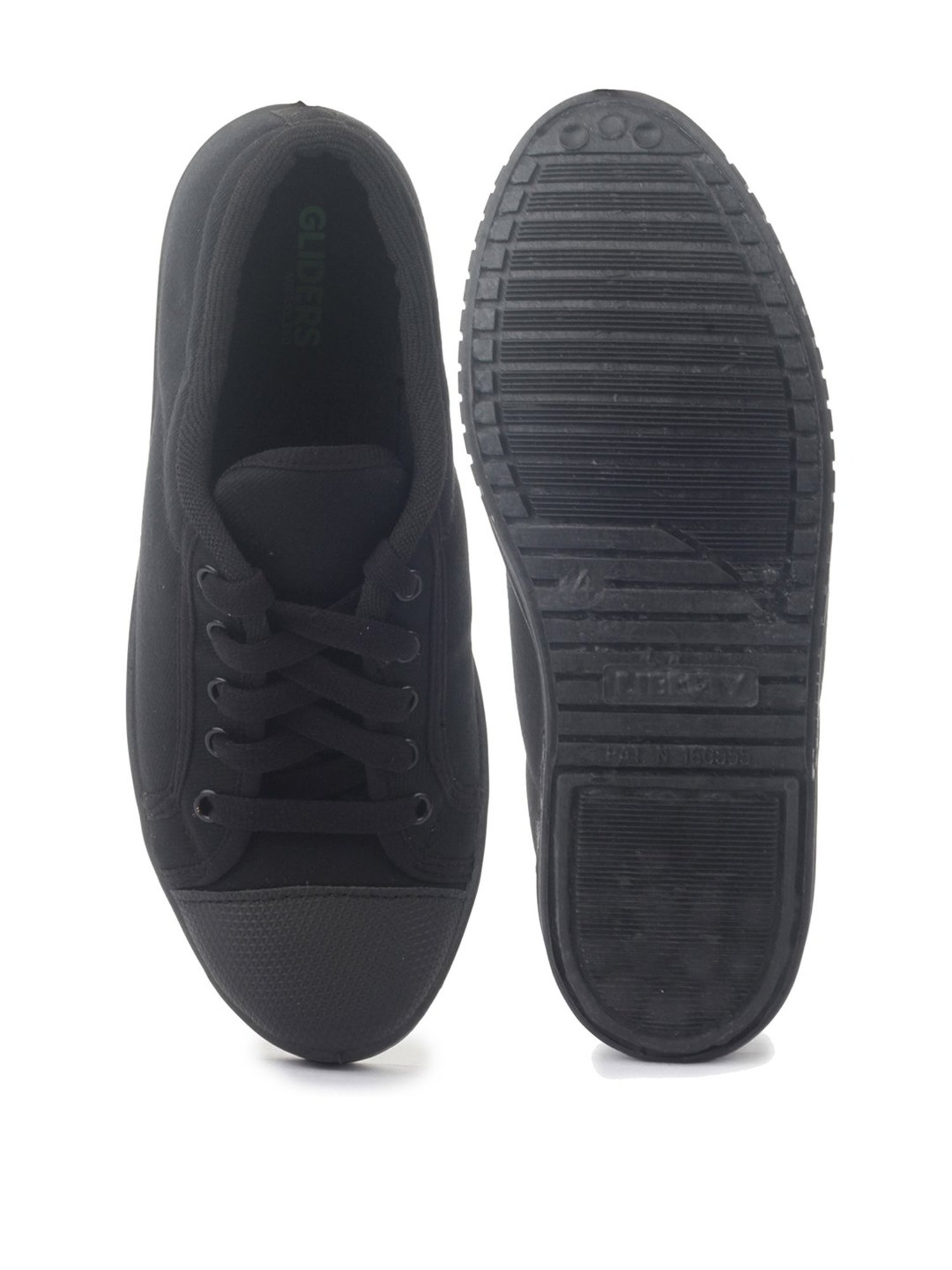 Prefect By Liberty Kids Black School Shoes