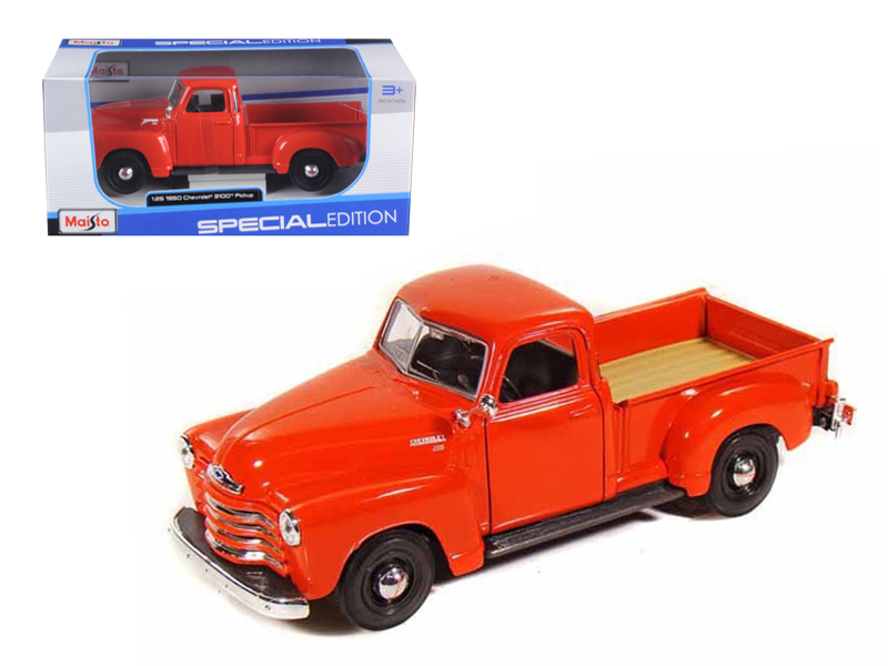 1953 Chevrolet 3100 Pickup Truck Cream 1/24-1/27 Diecast Model Car by Welly