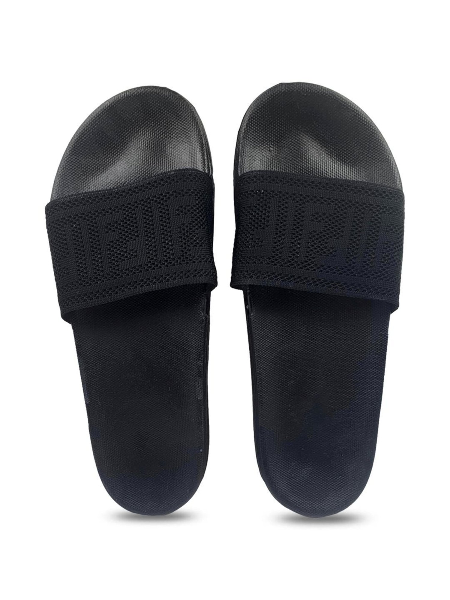 Pampy Angel Men's Black Casual Slides