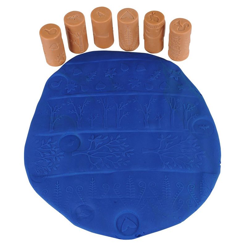 Yellow Door Forest Friends Dough Rollers - Set of 6