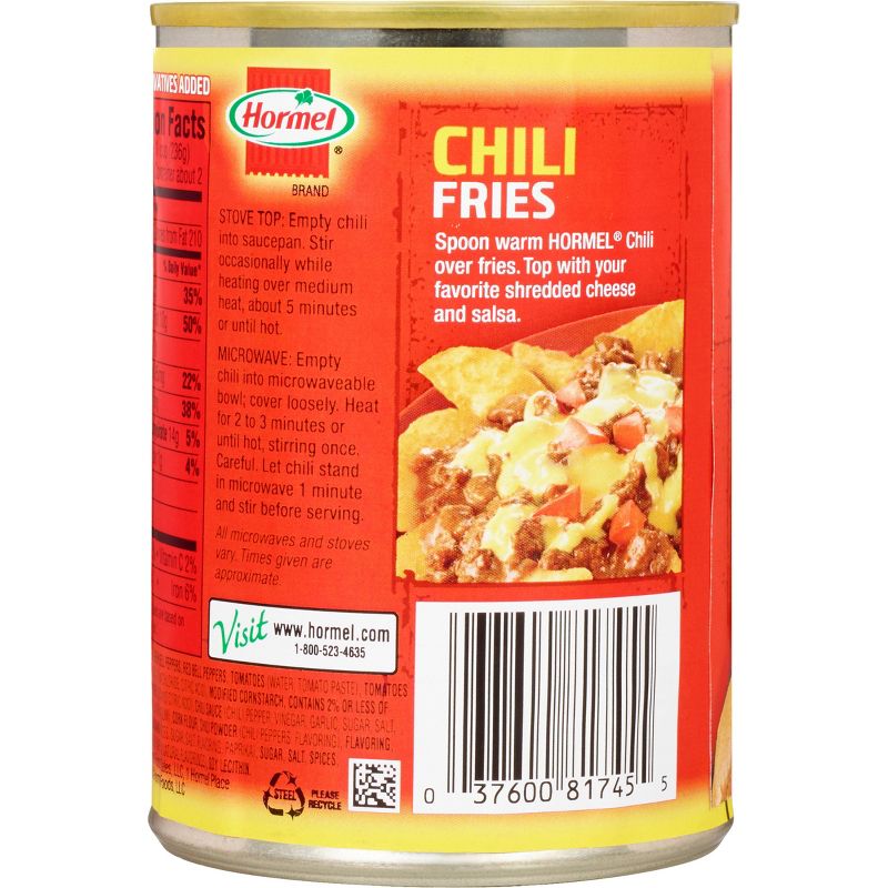 Hormel Angus Chili no Bean - 14oz