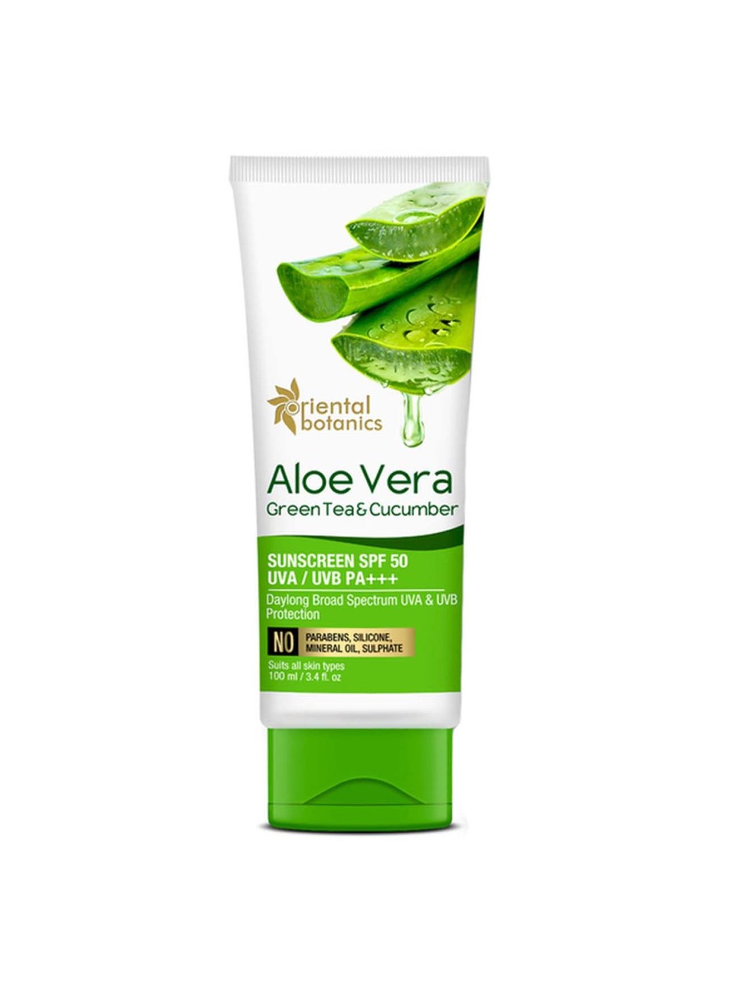 Oriental Botanics Sunscreen SPF 50 UVA/UVB PA+++ - 100 ml