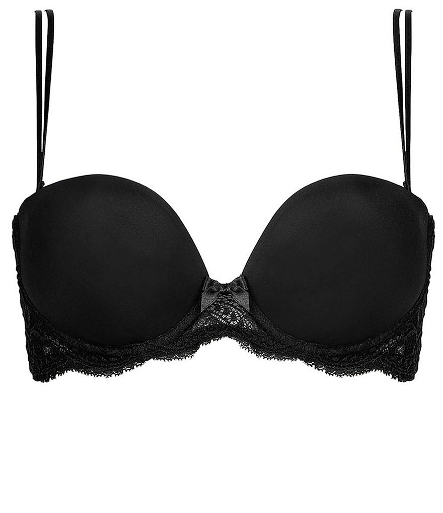 Simone Perele Eden Full-Busted Square Back Removable Stap Strapless Contour Underwire Plunge Bra