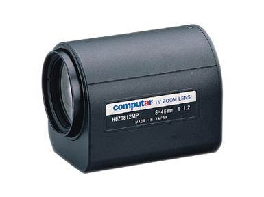 Computar Ganz High Quality CCTV Camera Lens H6Z0812MP 1/2" 8-48mm f1.2 6X Motorized Zoom, 3 motors w/preset (C Mount)
