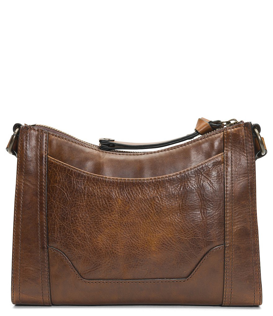Frye Melissa Zip Leather Crossbody Bag