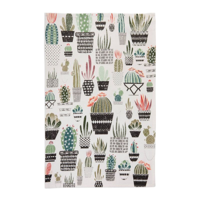 2pk Cotton Urban Oasis Dishtowel Set - Design Imports