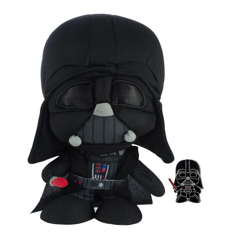 Seven20 Star Wars Darth Vader Stylized 7 Inch Plush With Enamel Pin