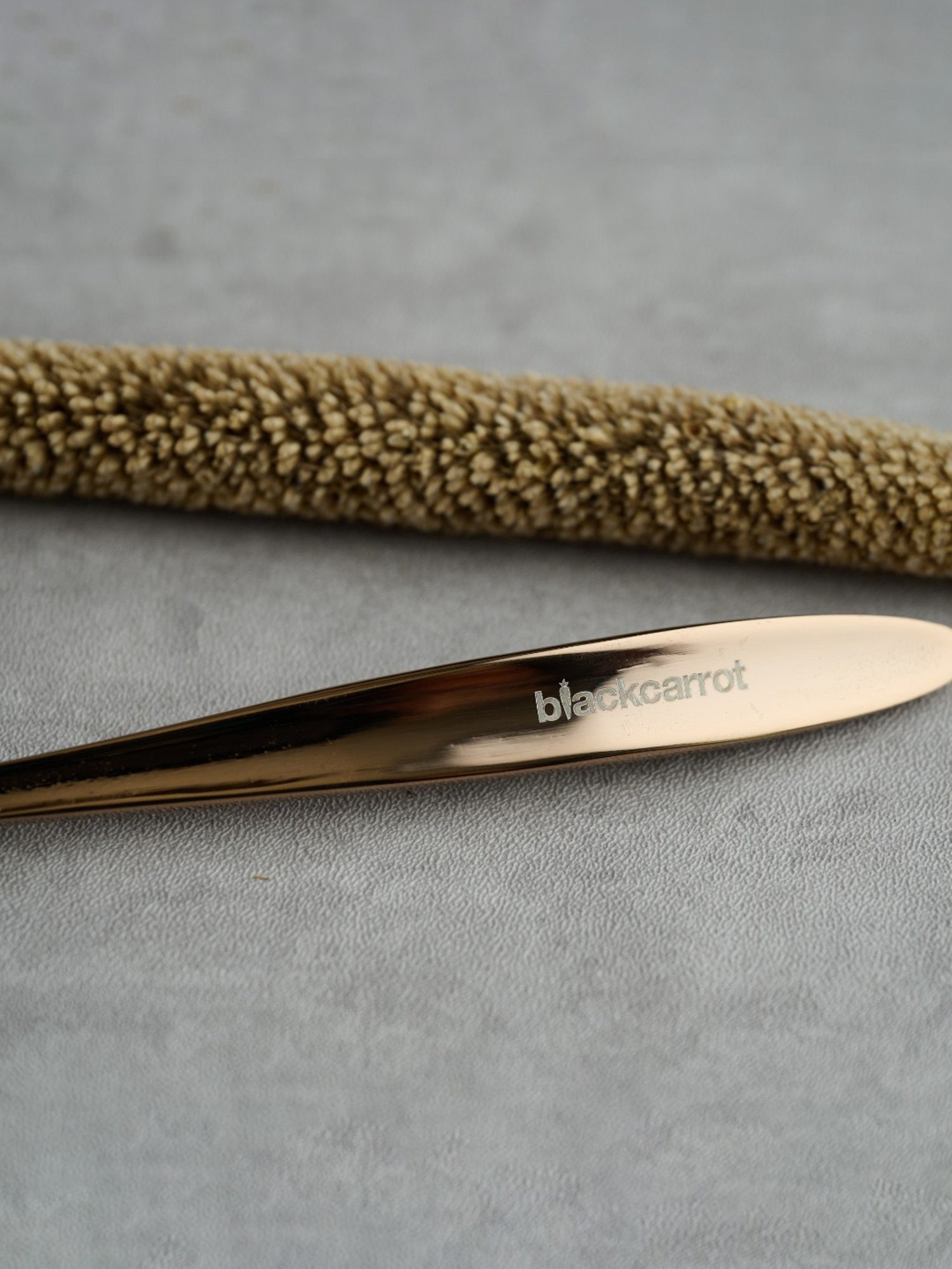 BlackCarrot Rose Gold Stainless Steel Servng Spoon Set of 2