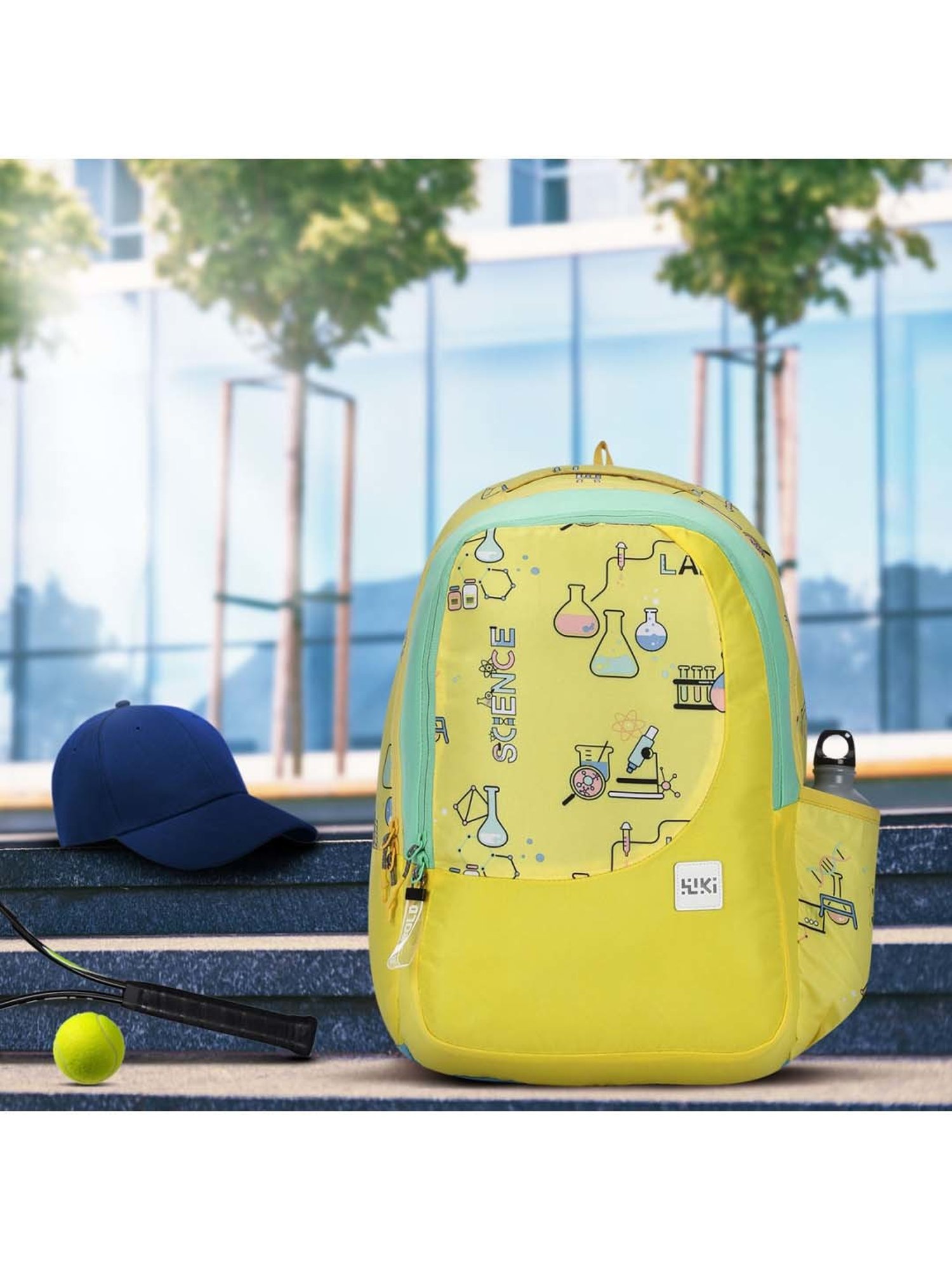 Wiki 29.5 Ltrs Yellow Medium Backpack