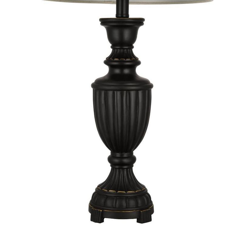 28" Faux Wood Table Lamp (Includes LED Light Bulb) - Cresswell Lighting
