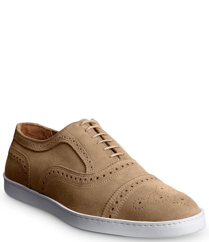 Allen-Edmonds Men's Strand Suede Lace-Up Sneakers