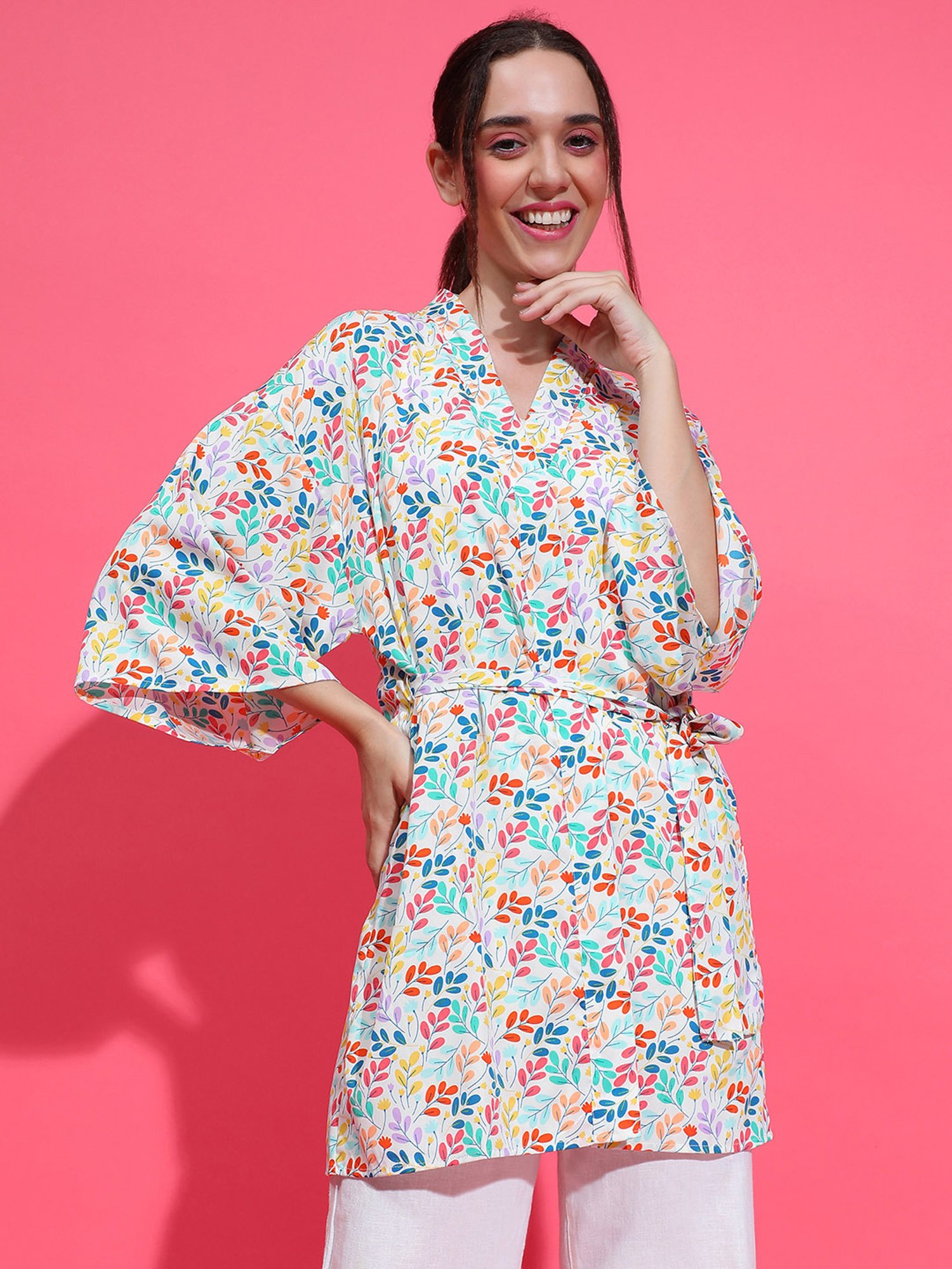 Oxolloxo Multicolor Printed Top