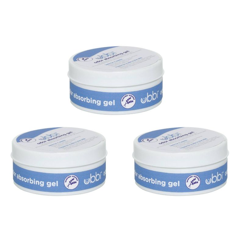 Ubbi Odor Absorbing Gel - 3pk