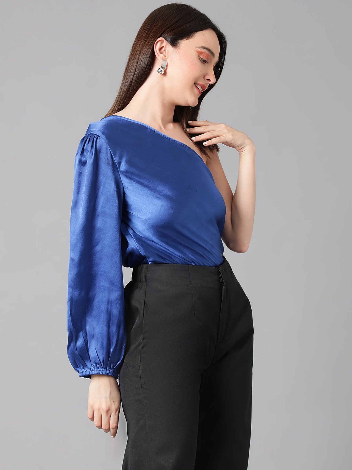 Kotty Blue Regular Fit Top