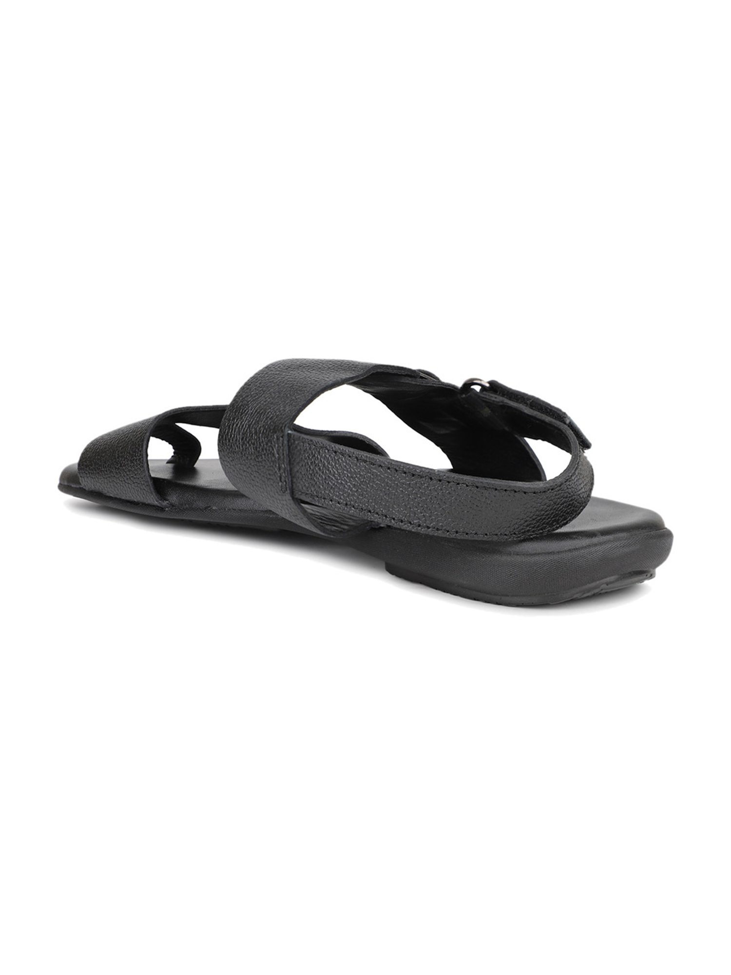Atesber by Inc.5 Men's Black Toe Ring Sandals