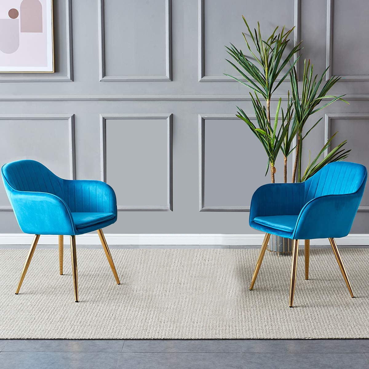 Ribbed Swivel Desk Chair Adjustable Task Chair PU Leather Mid Back Rolling Office Chair with Wheels Padded Task Conference Chair with Backrest for Office Home Computer Without Arms, White