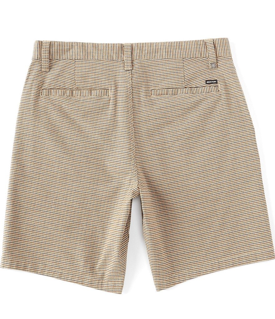 Brixton Choice Chino Stretch Twill 19#double; Outseam Shorts