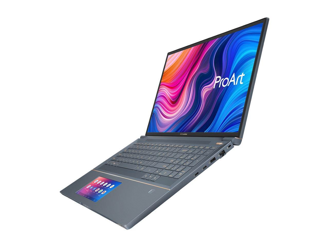 ASUS ProArt StudioBook Pro X 17" FHD Mobile Workstation Laptop Intel Xeon E-2276M (2.8 GHz), 64 GB, 4 TB SSD, NVIDIA Quadro RTX 5000, Windows 10 Pro - W730G5T-XH99 Star Grey