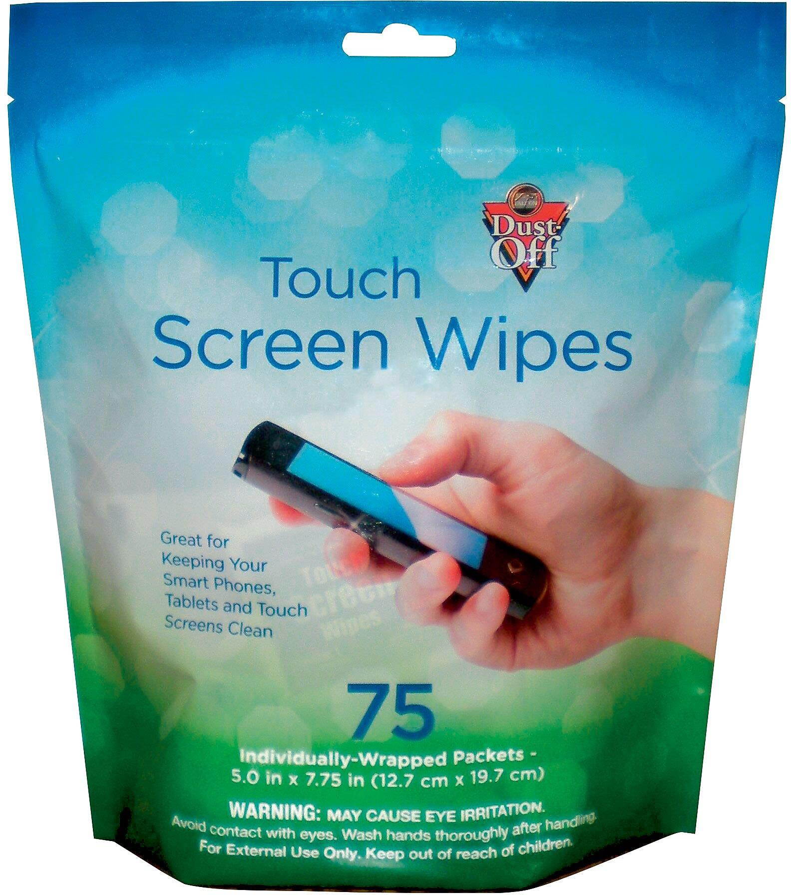 Dust-Off(R) DTSW75 Touchscreen Wipes (75-ct)
