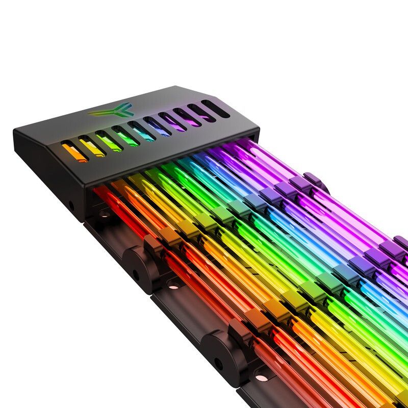 JONSBO DY-1 Rainbow Bridge, RGB Trunking Cover For 24Pin ATX Cable MOD Symphony Line, 5V Rainbow RGB M/B SYNC