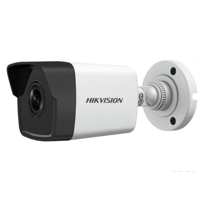 Hikvision 4MP Outdoor PoE IP Camera DS-2CD1043G0-I 4mm Fixed Lens, 2560 *1440 20fps, EXIR 98ft Night Vision, Smart H.265 WDR, SD Card Slot, VCA, ONVIF, IP67 IK10 Support ONVIF ISAPI, 1Pcs