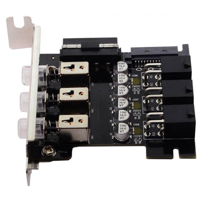 FVH 3 Hard Disk Control System Intelligent Control Management System HDD SSD Power Switch with Low Profile Bracket PW-019