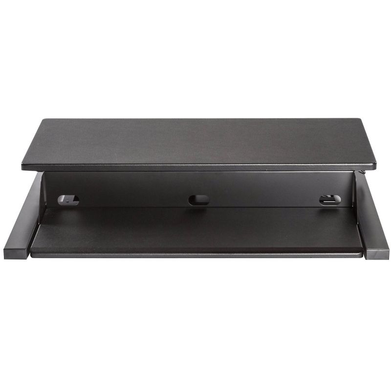 Luxor Level Up Pro 32W Adjustable Riser, Laminate Wood LVLUP