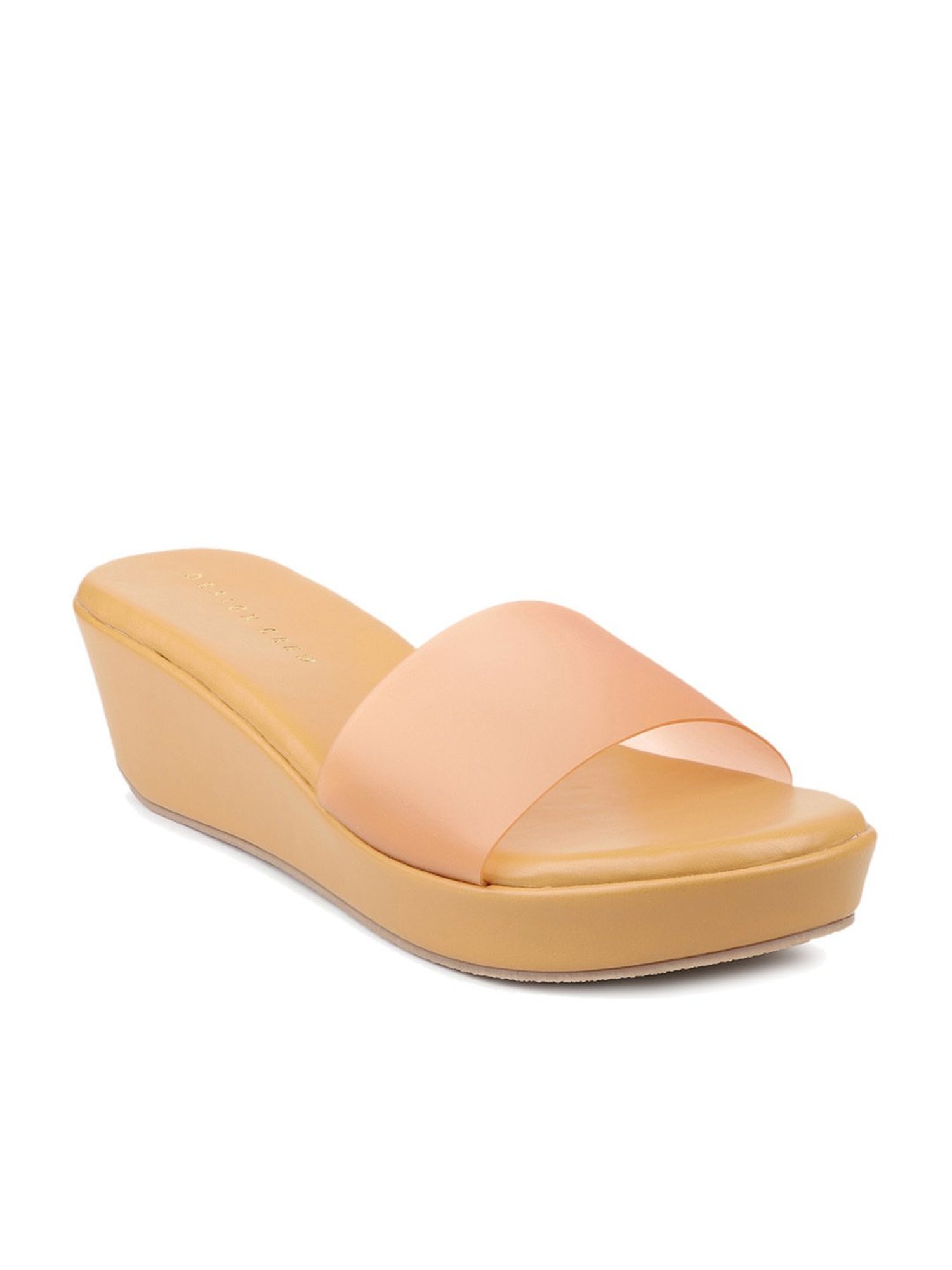 Design Crew Women's Pink Casual Wedges