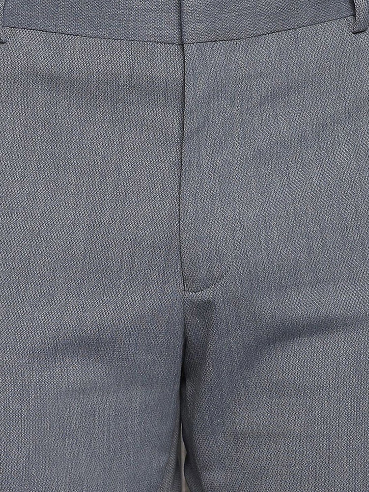 Tommy Hilfiger Light Grey Regular Fit Trousers