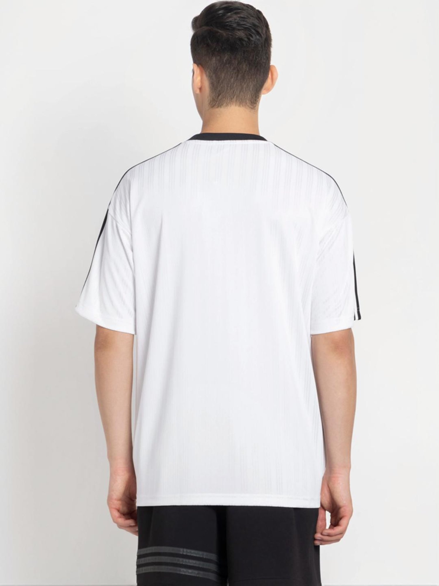 Adidas Originals White Regular Fit Printed T-Shirt