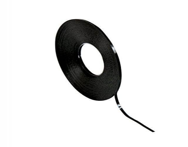 Chartpak Graphic Art Tape, 1/16 W x 648 L Inches, Black Gloss, 1 Roll BG6201