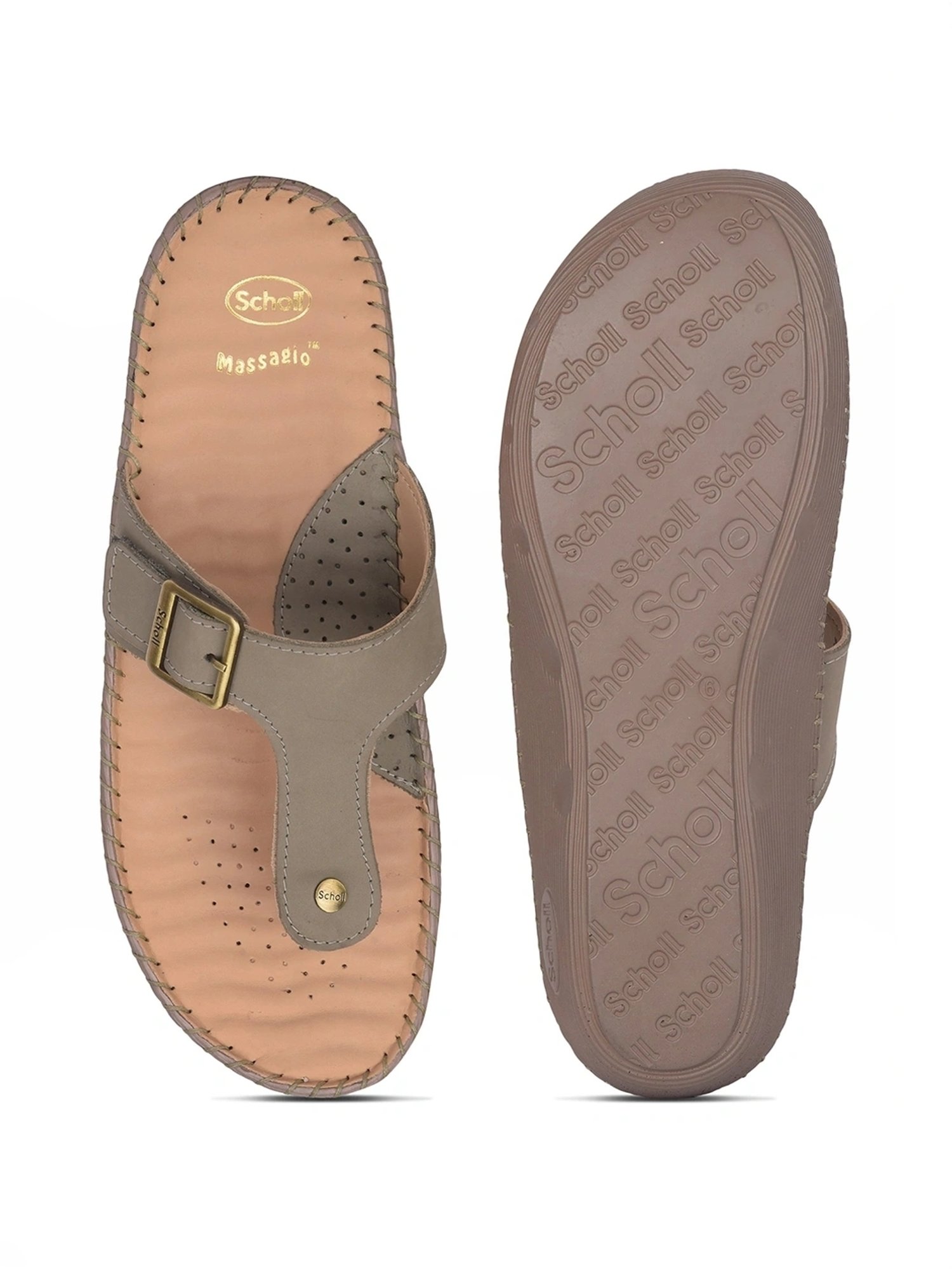 Scholl by Bata Women's NEW Olive Thong Wedges