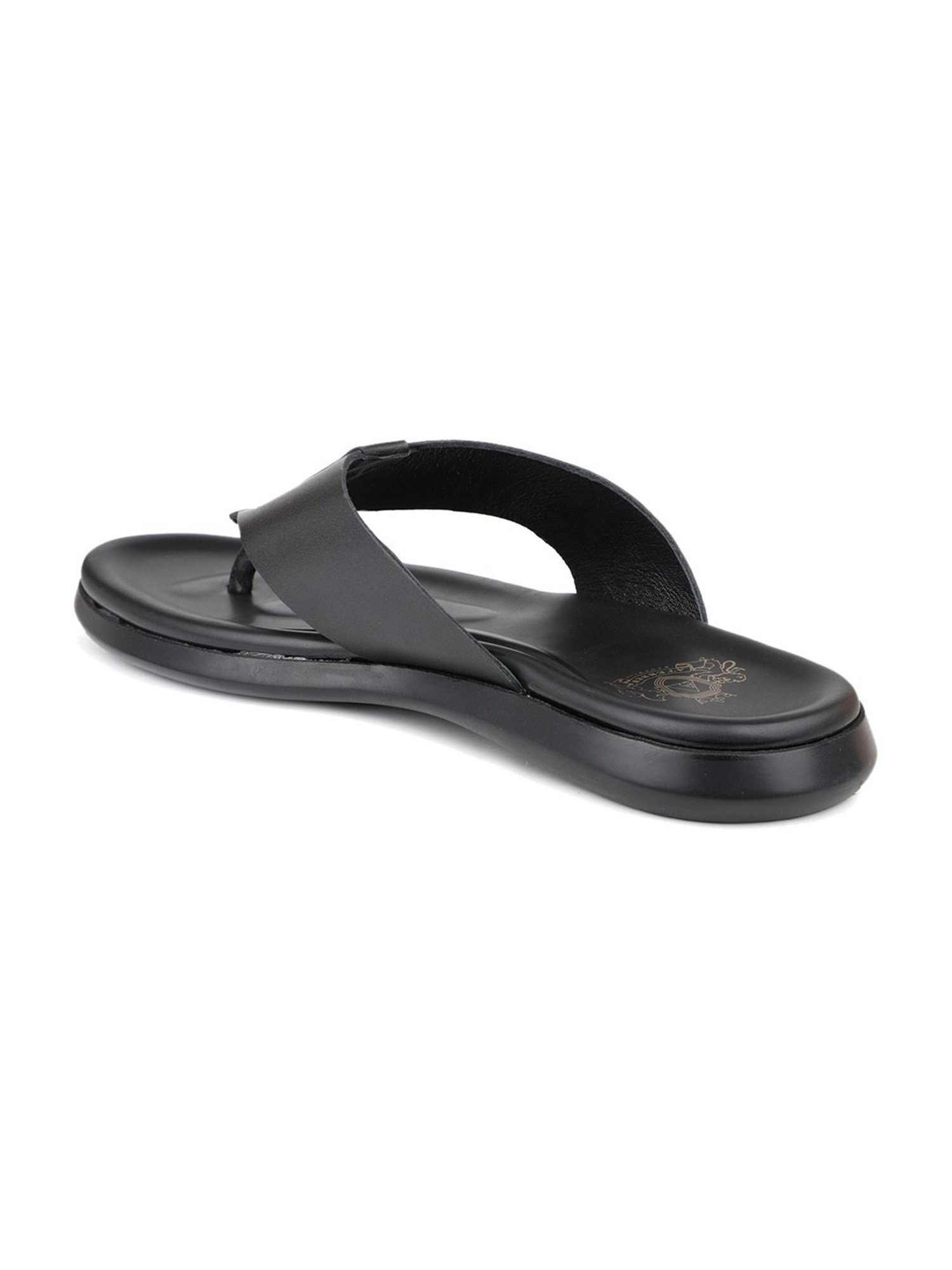 Atesber by Inc.5 Men's Black Thong Sandals