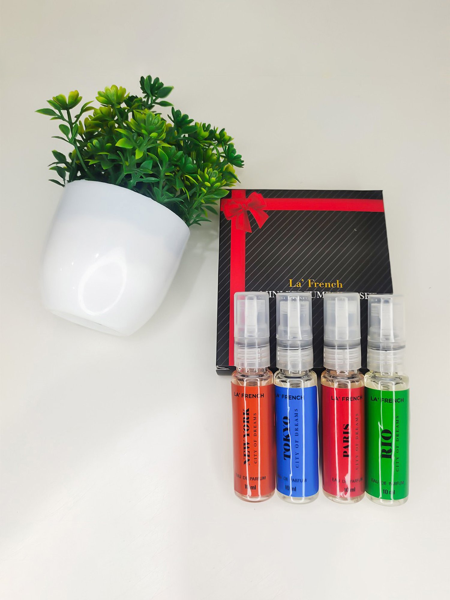 La'french City of Dream Collection Mini Perfume Gift Set for Men