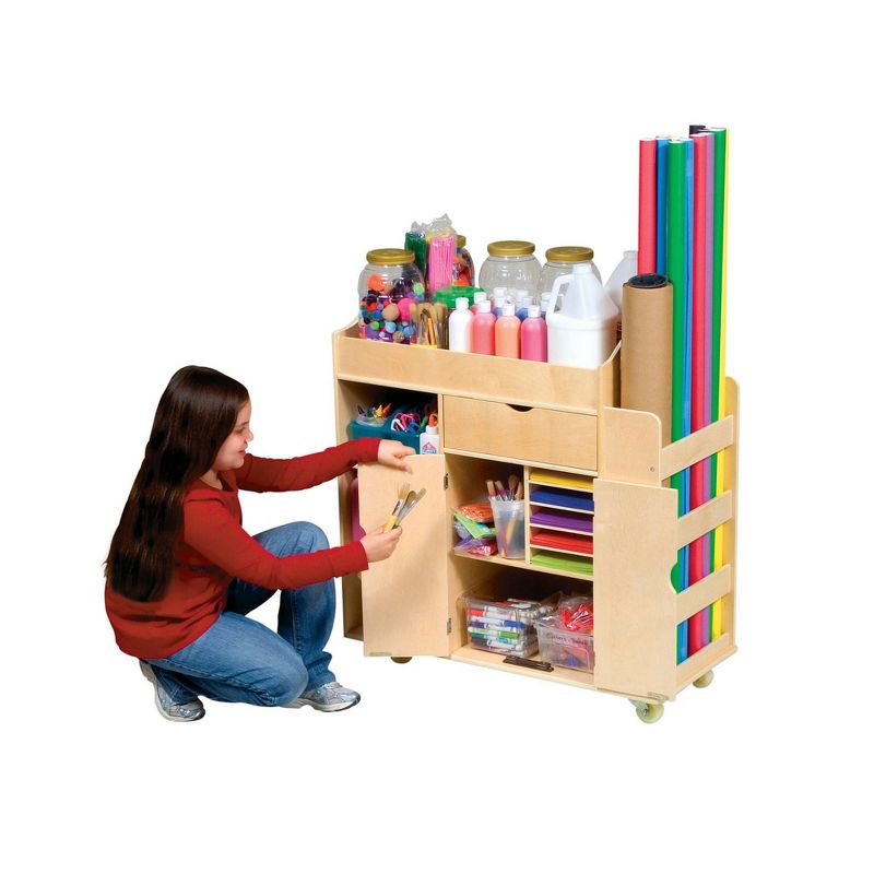 Kids' Art Activity Cart - Guidecraft