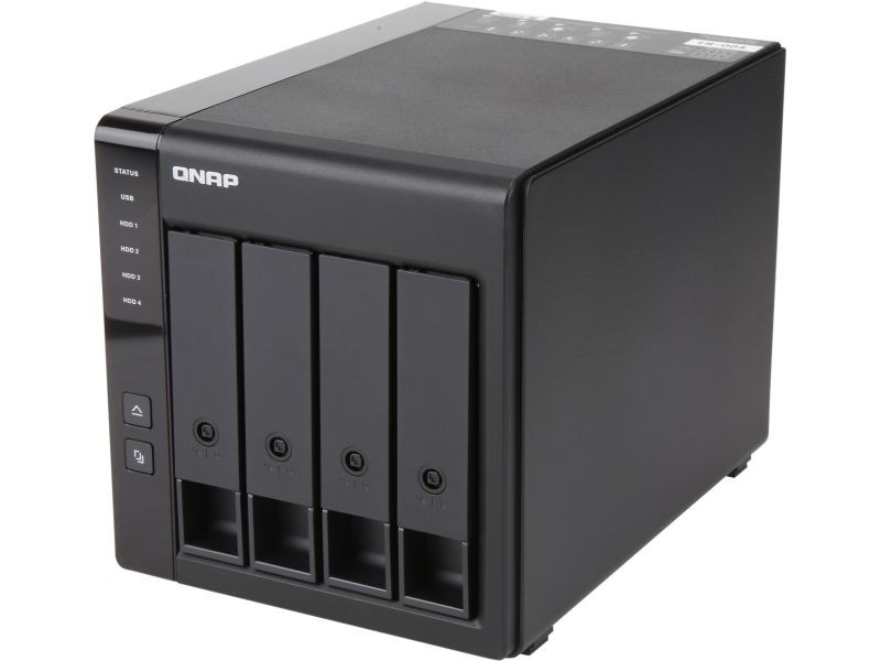 QNAP TR-004-US 4-Bay USB 3.0 Type-C (5Gbps) Hardware RAID Expansion Enclosure / DAS