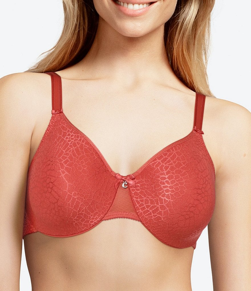 Chantelle Erika Plunging Full-Busted Contour U-Back Underwire Bra
