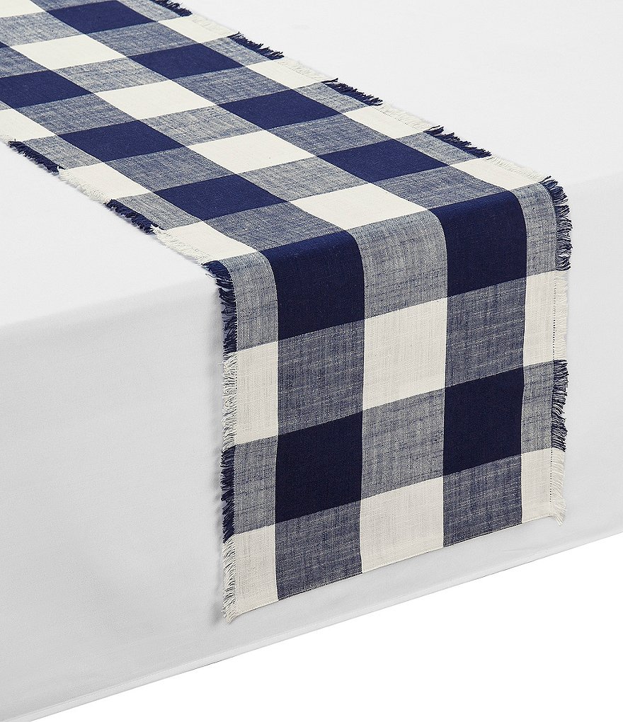 Southern Living Wide Buffalo Check Runner