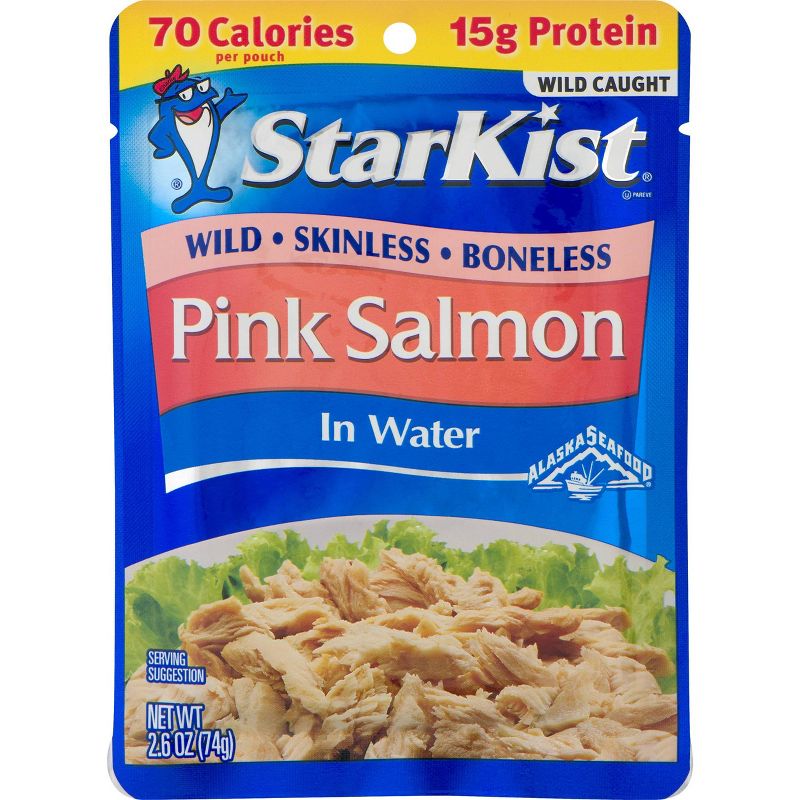 StarKist Skinless Boneless Pink Salmon in Water - 2.6oz