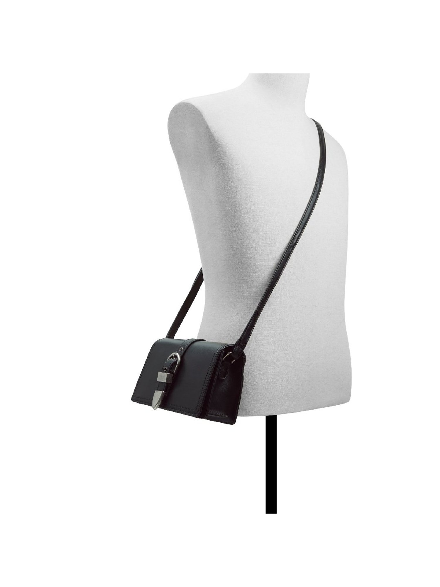 Call It Spring Black Solid Small Sling Handbag