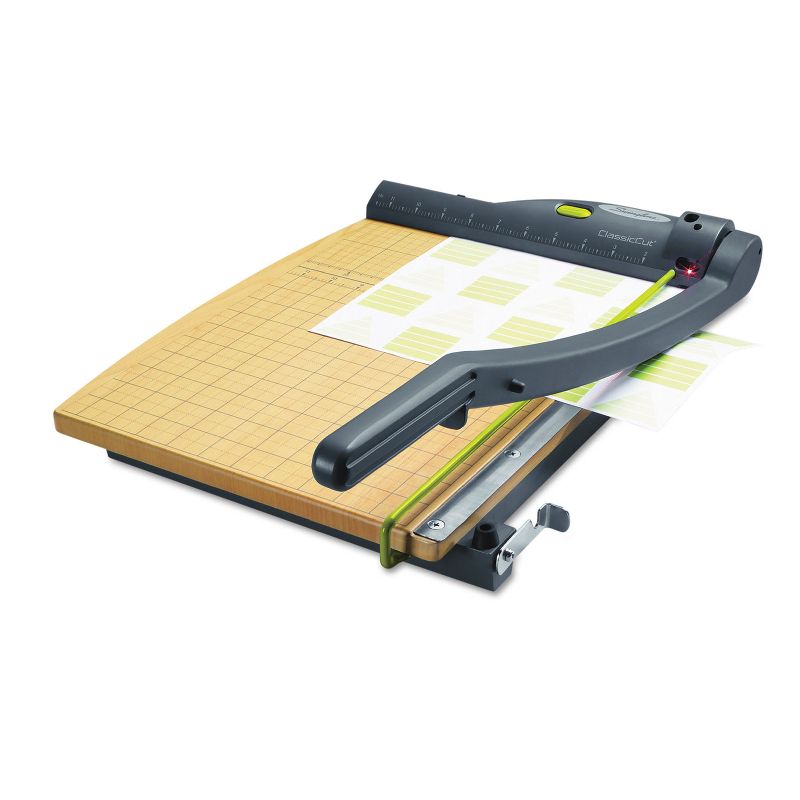 Swingline ClassicCut 15-Sheet Laser Trimmer Metal/Wood Composite Base 12 x 15 9715