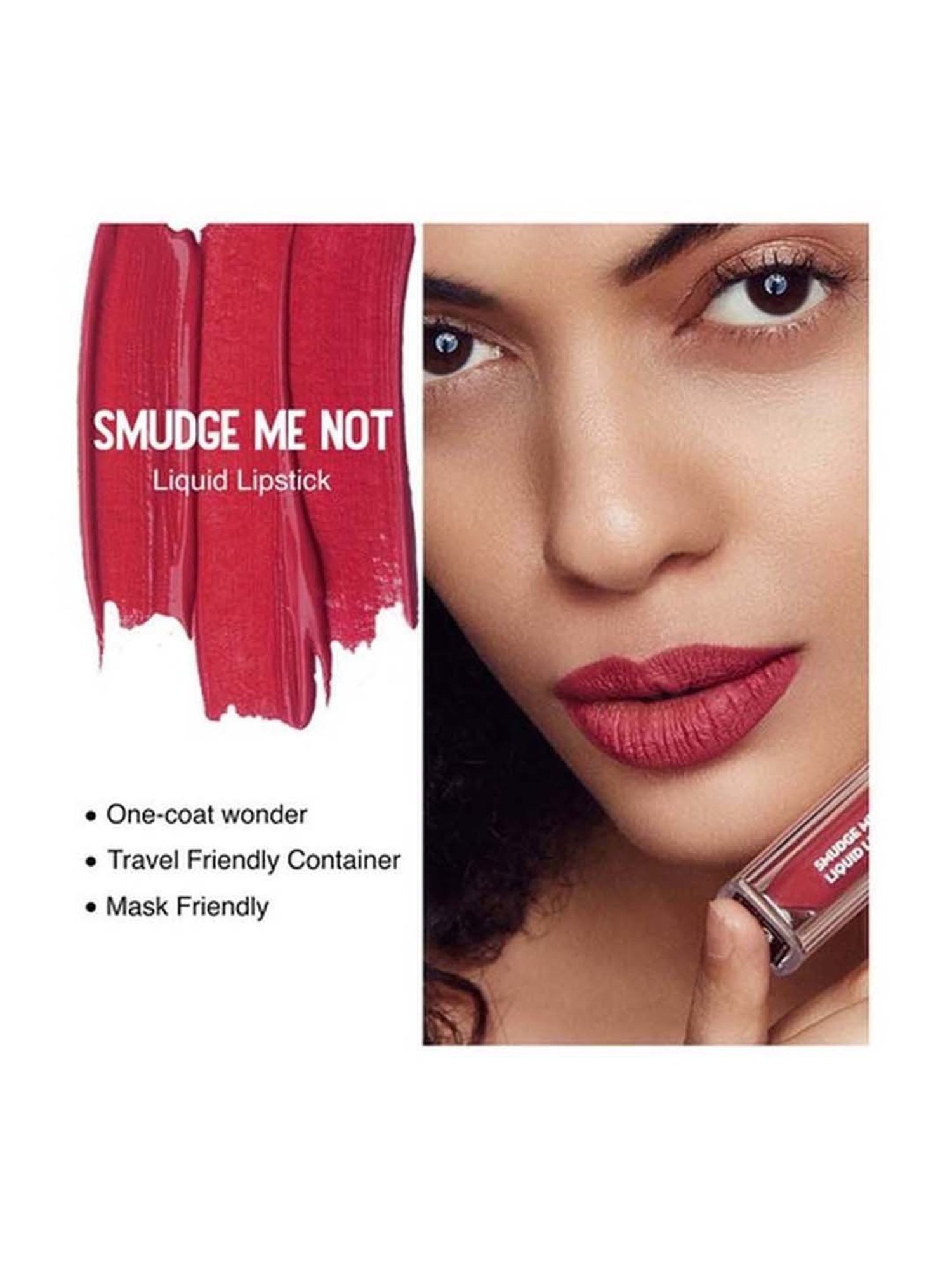 Sugar Cosmetics Smudge Me Not Liquid Lipstick 03 Tan Fan - 4.5 gm