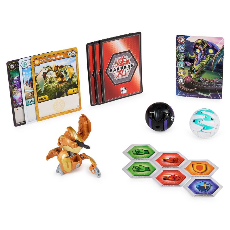 Bakugan Starter Pack - Cyndeous Ultra and 2 Bakugan
