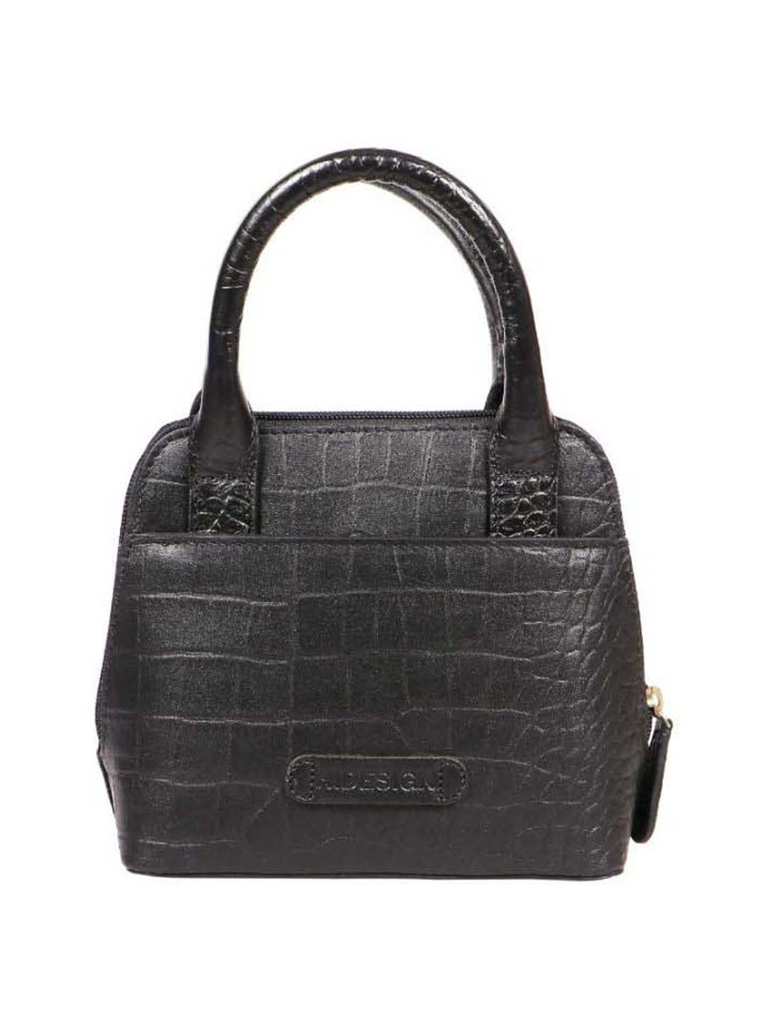 Hidesign Mothers Day Madre 01 Black Textured Small Handbag