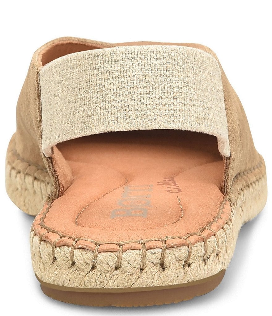 Born Shilo Suede Slingback Espadrilles