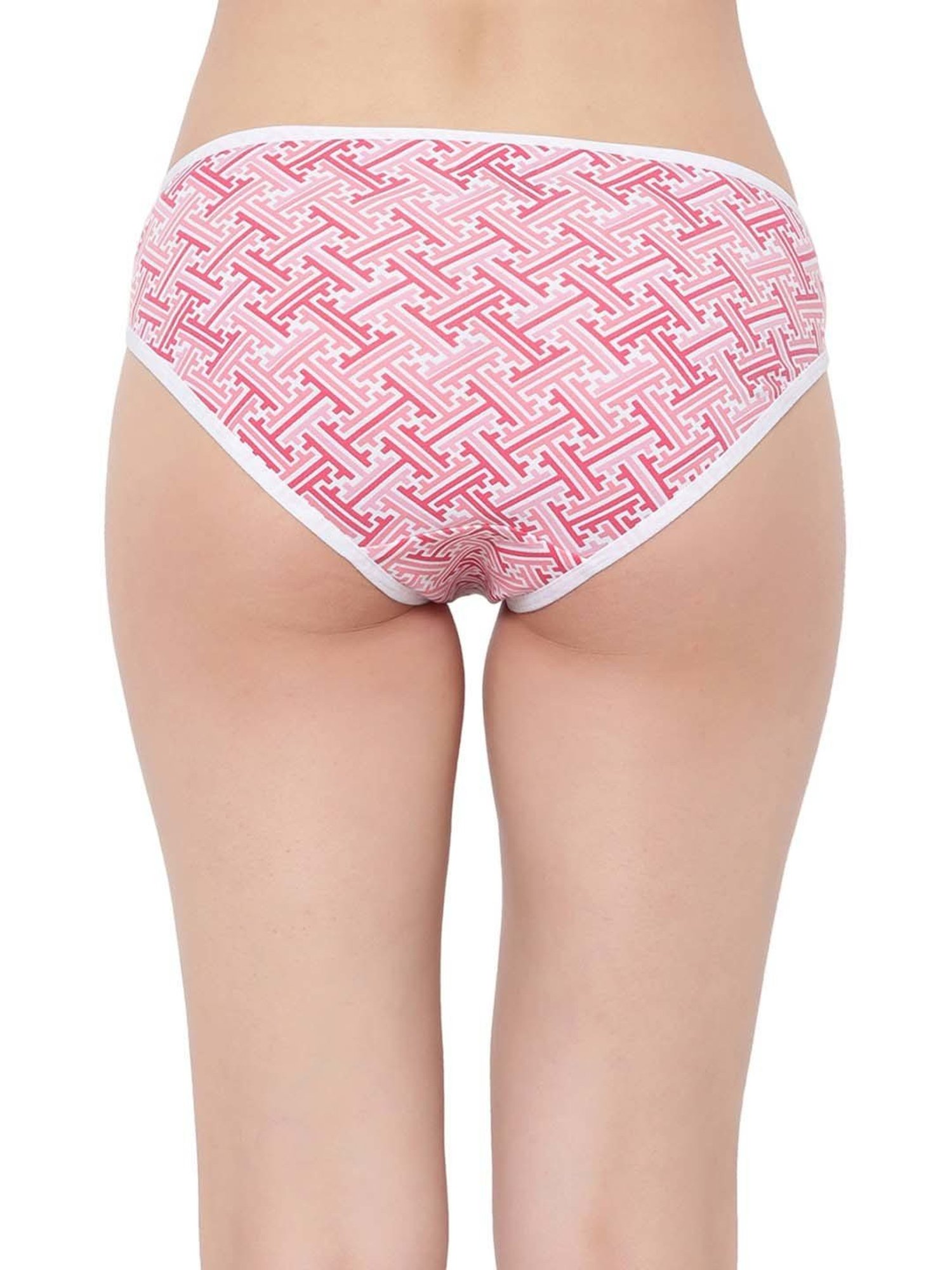 Lyra Assorted Color Cotton Printed Hipster Panties - Pack Of 4